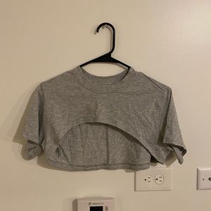 All yours boyfriend ultra crop tee